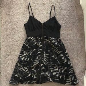 Urban Outfitters Zipper Front Mini Dress